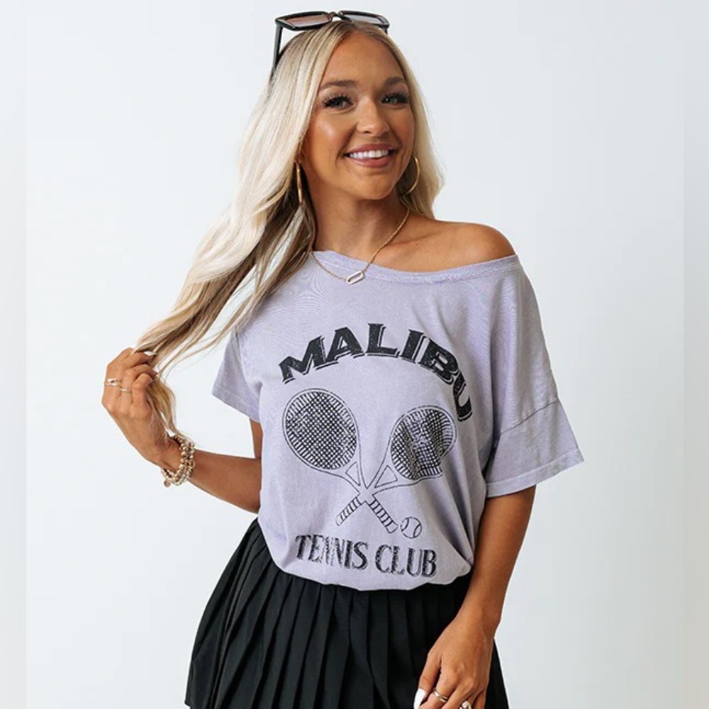 Impressions Online Boutique Malibu Tennis Club Tee